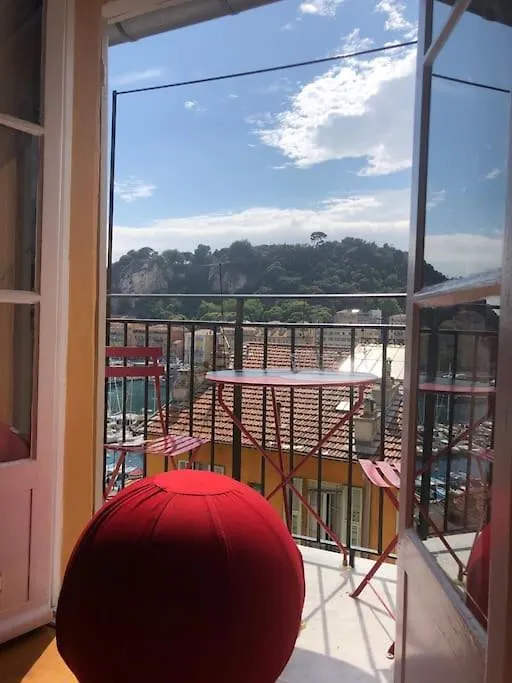 Balcony Last Floor Harbour Nice Parking On Demand France